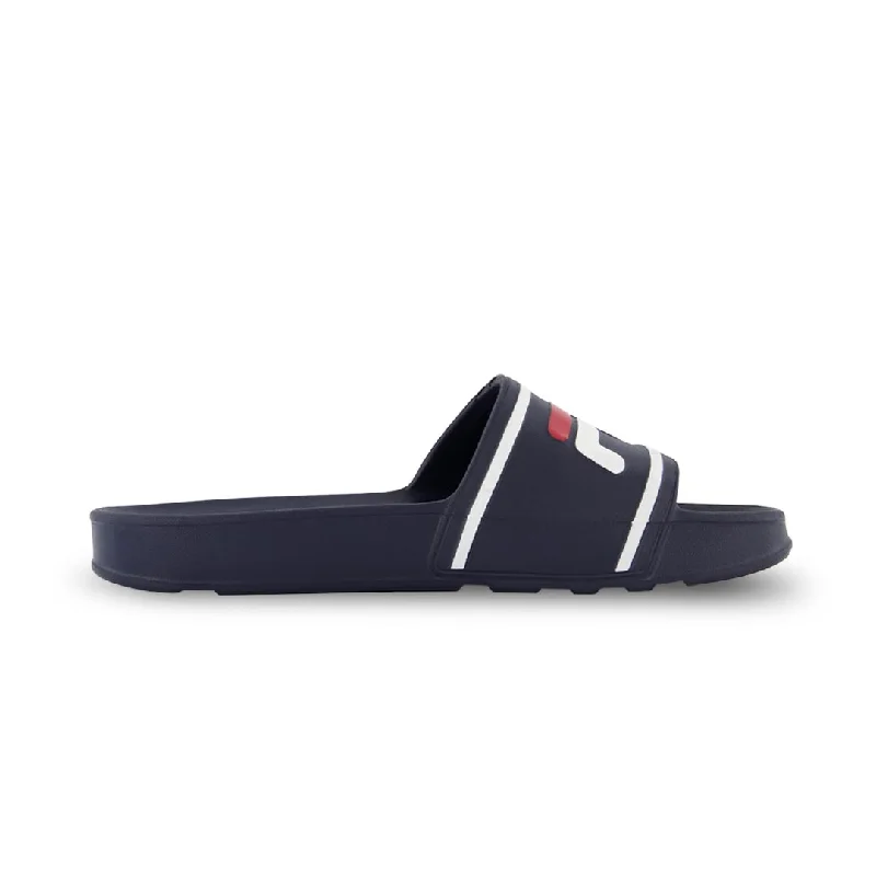 Men's sandals with a perforated leather upper for ventilationFILA - Men's Sleek Slides (1SM00075 422) Men's sandals with a perforated leather upper for ventilationFILA - Men's Sleek Slides (1SM00075 422)