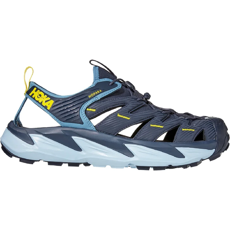 Men's sandals with a removable insole for cleaningMen's Hoka One One Hopara Ombre Blue/Provincial Blue Synthetic Men's sandals with a removable insole for cleaningMen's Hoka One One Hopara Ombre Blue/Provincial Blue Synthetic