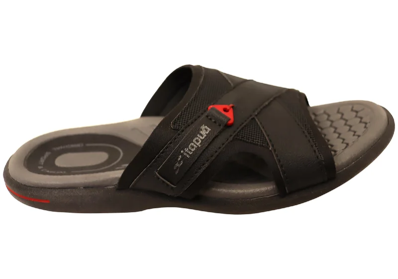 Men's sandals with a flexible sole for easy movementItapua Bounty Mens Comfortable Slides Sandals Made In Brazil Men's sandals with a flexible sole for easy movementItapua Bounty Mens Comfortable Slides Sandals Made In Brazil