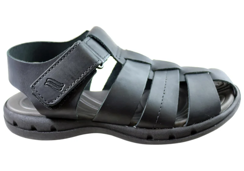 Men's sandals with a pointed toe for a stylish lookItapua Troy Mens Leather Comfort Closed Toe Sandals Made In Brazil Men's sandals with a pointed toe for a stylish lookItapua Troy Mens Leather Comfort Closed Toe Sandals Made In Brazil