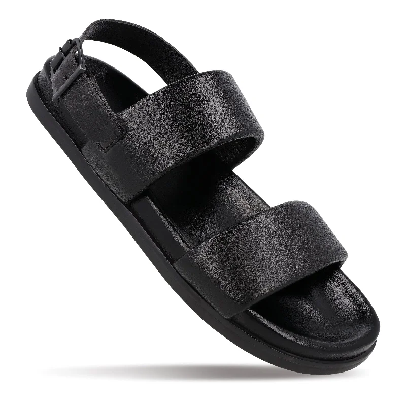 Men's sandals with a flexible sole for easy movementJOHN TAYLOR Leather Gents Sandals - JT97516 Men's sandals with a flexible sole for easy movementJOHN TAYLOR Leather Gents Sandals - JT97516