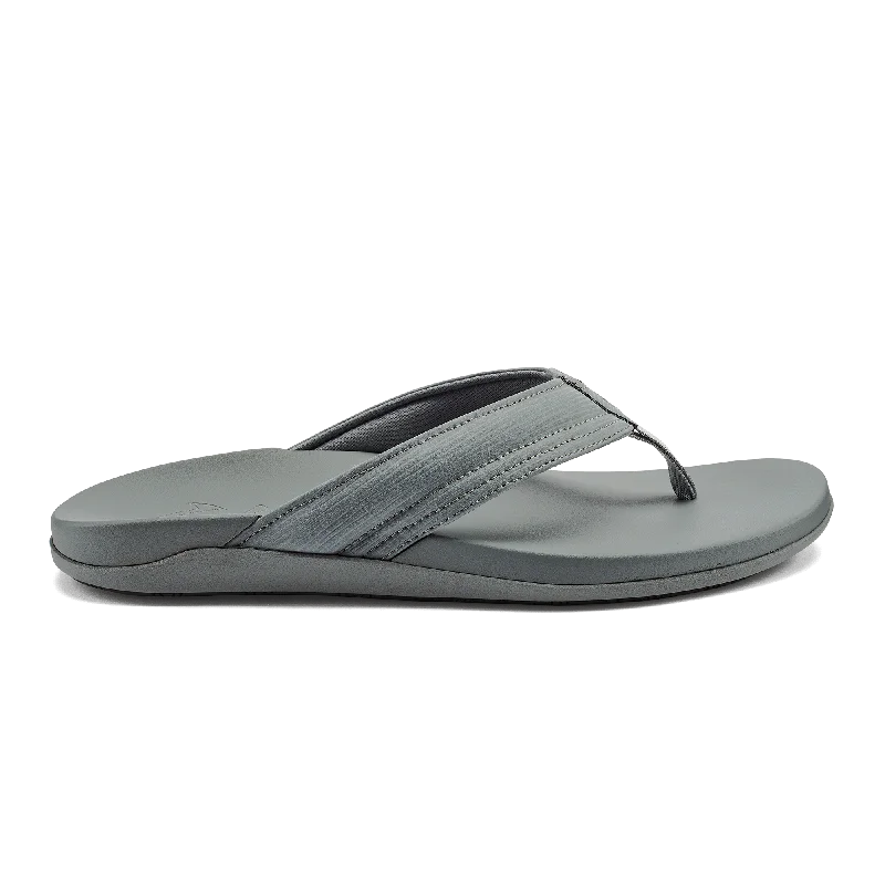 Men's sandals with a wide strap for supportMaha - Cooler Grey