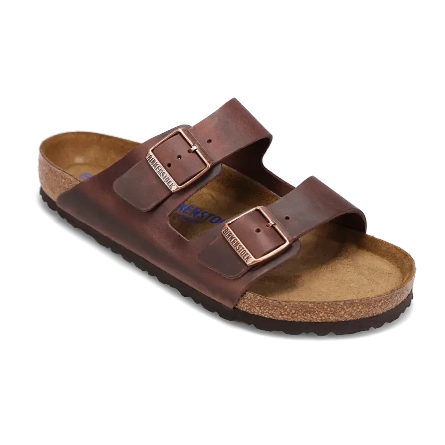Men's sandals with a rubber sole for tractionMen's Arizona Soft Footbed Habana Oiled Leather Men's sandals with a rubber sole for tractionMen's Arizona Soft Footbed Habana Oiled Leather