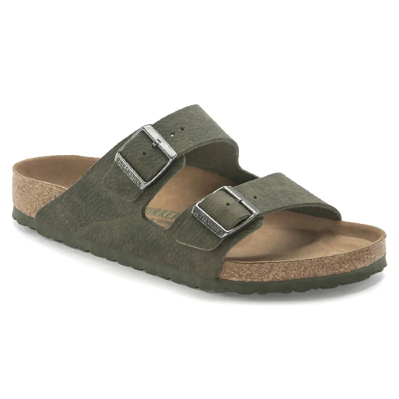 Men's sandals with a buckle closureMen's Arizona Vegan Sandal In Desert Dust Thyme