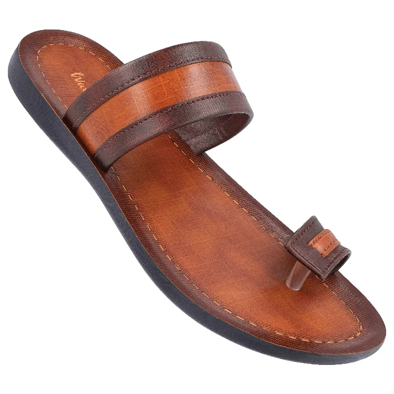 Flip - flop style men's sandals for beach wearMen's Daily Wear Sandals - WG5332 Tan Flip - flop style men's sandals for beach wearMen's Daily Wear Sandals - WG5332 Tan