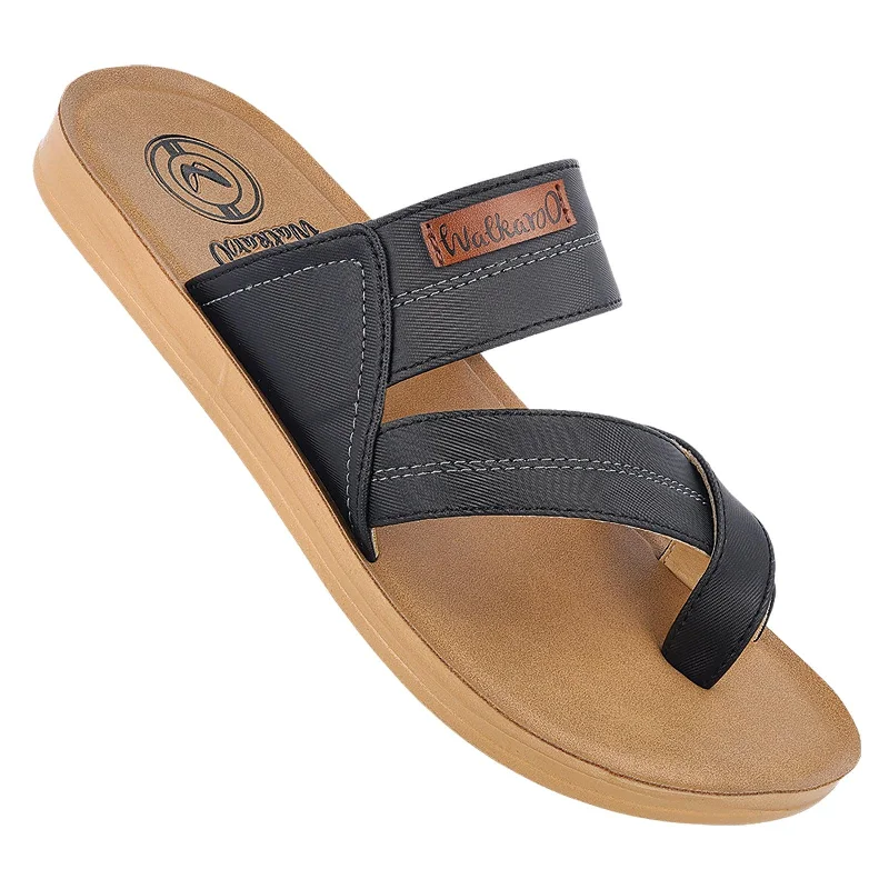Men's sandals with a cushioned footbedMen's Daily Wear Sandals - WG5592 Black
