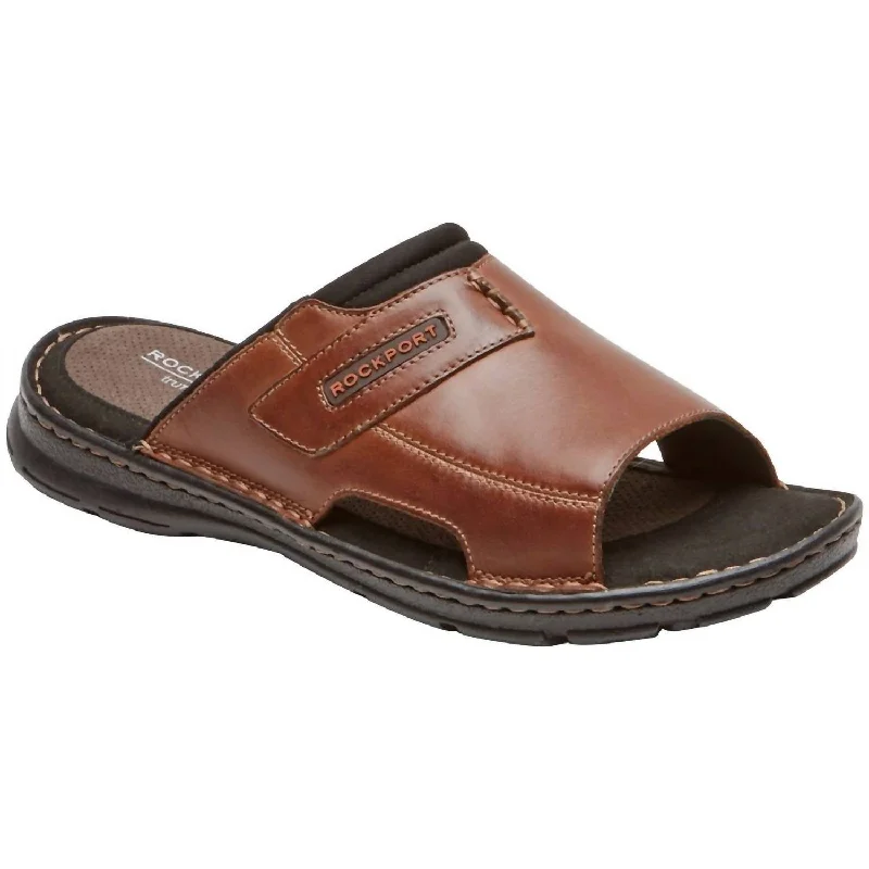 Men's sandals in a neutral color like black or brownMen's Darwin 2 Slide In Coach Brown Men's sandals in a neutral color like black or brownMen's Darwin 2 Slide In Coach Brown