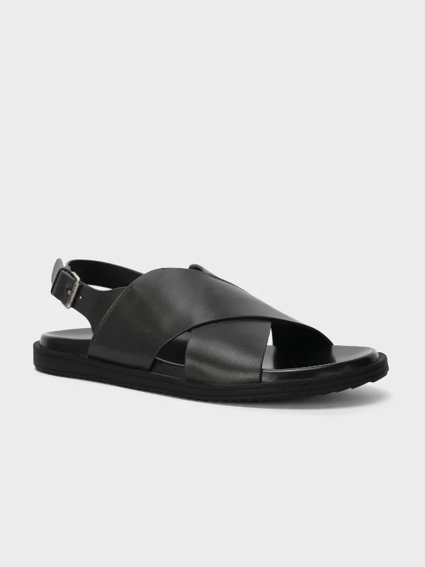 Men's sandals with a wide strap for supportMens "FRASER" Summer Backstrap Sandals