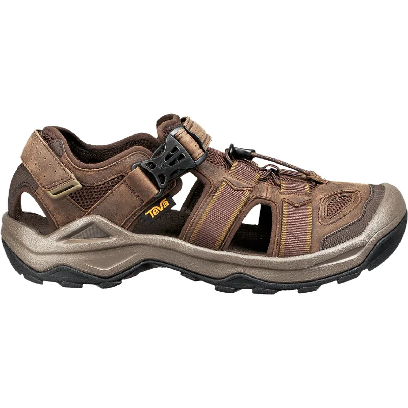 Men's sandals in a neutral color like black or brownMen's Teva Omnium 2 Turkish Coffee Leather Men's sandals in a neutral color like black or brownMen's Teva Omnium 2 Turkish Coffee Leather