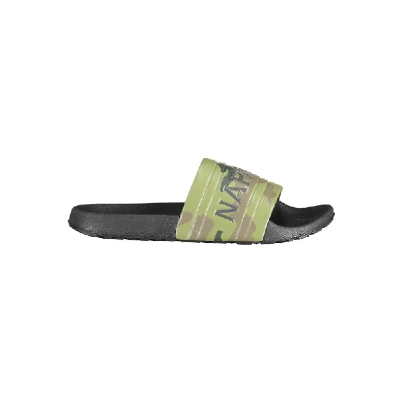 Men's sandals with a perforated leather upper for ventilationNapapijri Polyester Men's Sandal Men's sandals with a perforated leather upper for ventilationNapapijri Polyester Men's Sandal