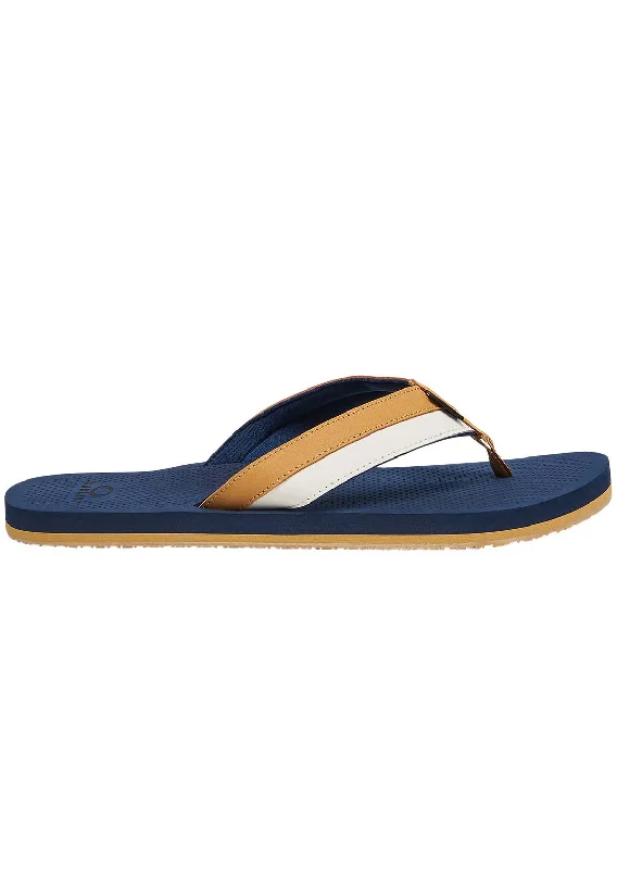Men's sandals with a wide strap for supportOakley Men's Burke Flip Flop Sandals
