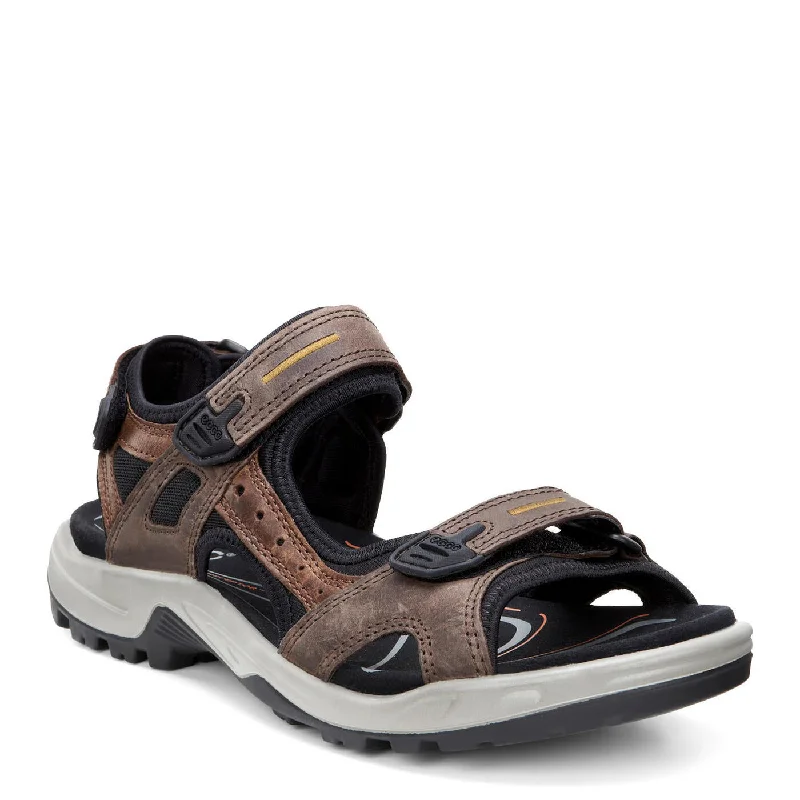 Men's sandals in a neutral color like black or brownEcco Yucatan Sandal Espresso Brown Men's sandals in a neutral color like black or brownEcco Yucatan Sandal Espresso Brown