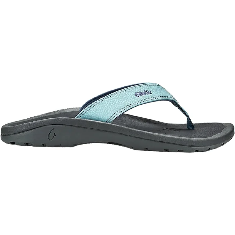 Men's sandals with a rubber sole for tractionMen's OluKai Ohana Dusk/Dark Shadow Synthetic Men's sandals with a rubber sole for tractionMen's OluKai Ohana Dusk/Dark Shadow Synthetic