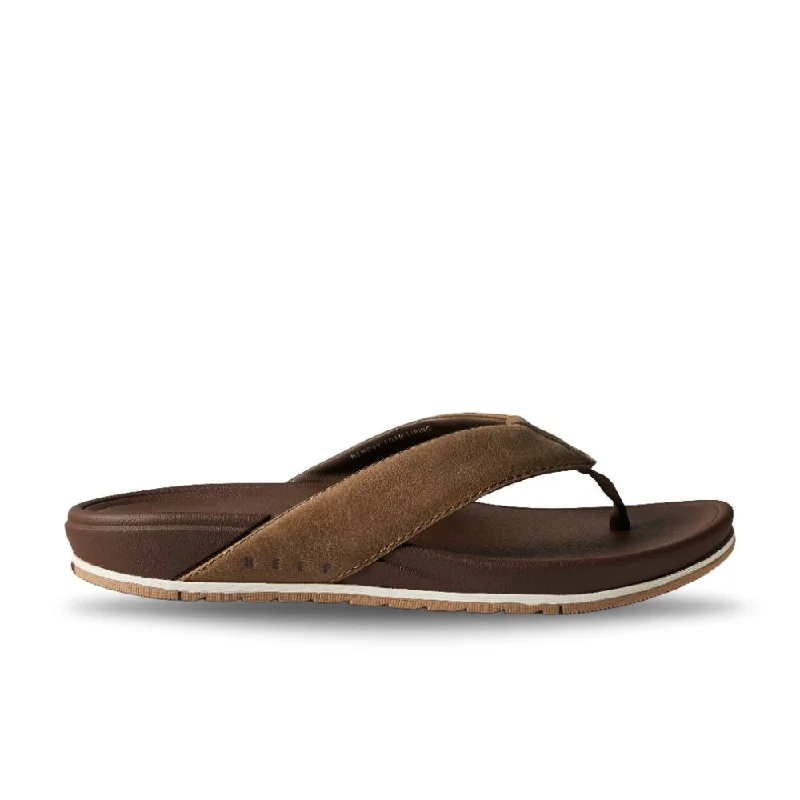 Men's sandals with a rubber sole for tractionReef Men's Cushion Bonzer LE - Toffee