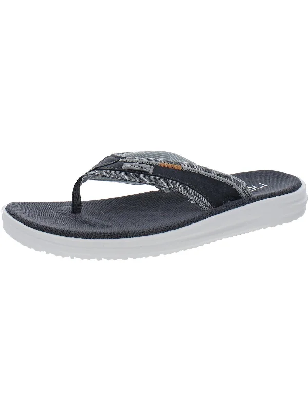 Men's sandals with a rubber sole for tractionSami Free Mens Casual Thong Flip-Flops