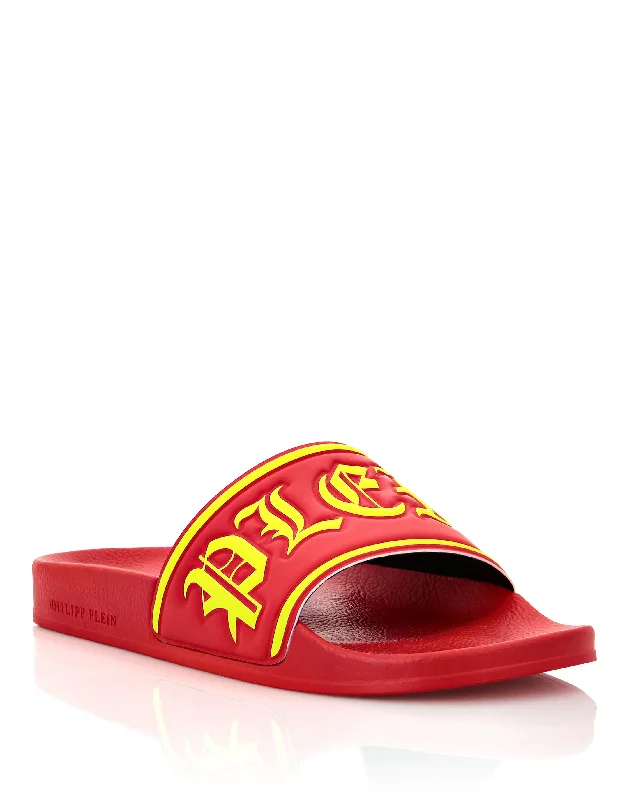 Men's sandals with a leather lining for comfortSlipper Gothic Plein