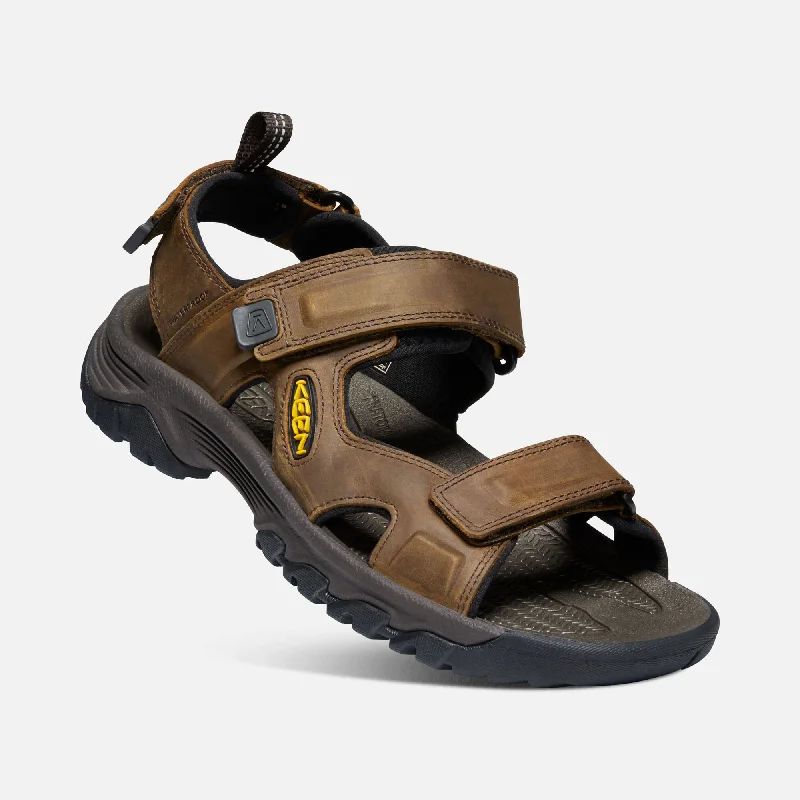 Men's sandals with a wide strap for supportKeen Targhee III Open Toe Sandal Bison