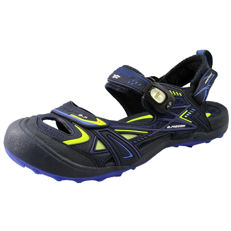 Men's sandals with a padded heelToe Guard: 1642 Navy