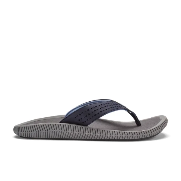 Men's sandals with a buckle closureOlukai Men's Ulele Dark Blue
