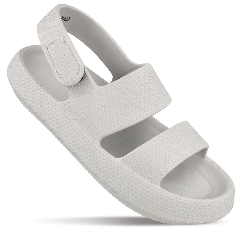 Men's sandals with a contrast stitching detailMen's Flip Flop Sandals - WC4828 Light Grey Men's sandals with a contrast stitching detailMen's Flip Flop Sandals - WC4828 Light Grey
