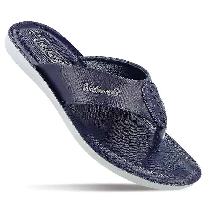 Men's sandals with a decorative buckle or charmMen's Daily Wear Sandals - WG5060 Blue Men's sandals with a decorative buckle or charmMen's Daily Wear Sandals - WG5060 Blue
