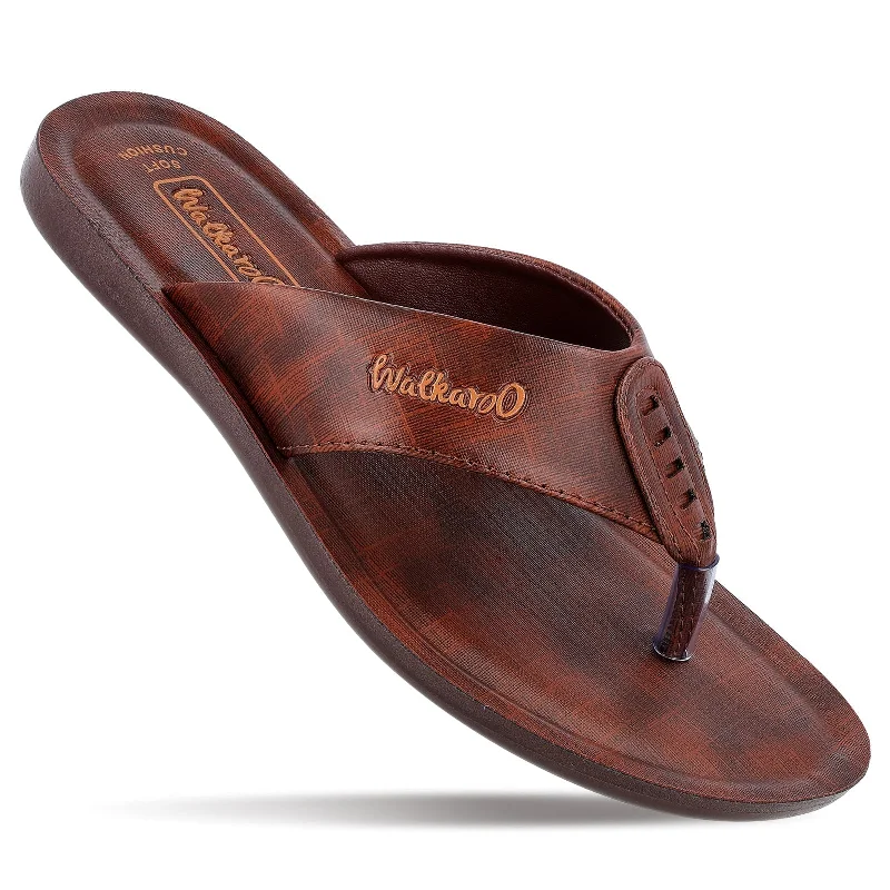 Men's sandals with a cushioned footbedMen's Daily Wear Sandals - WG5060 Brown