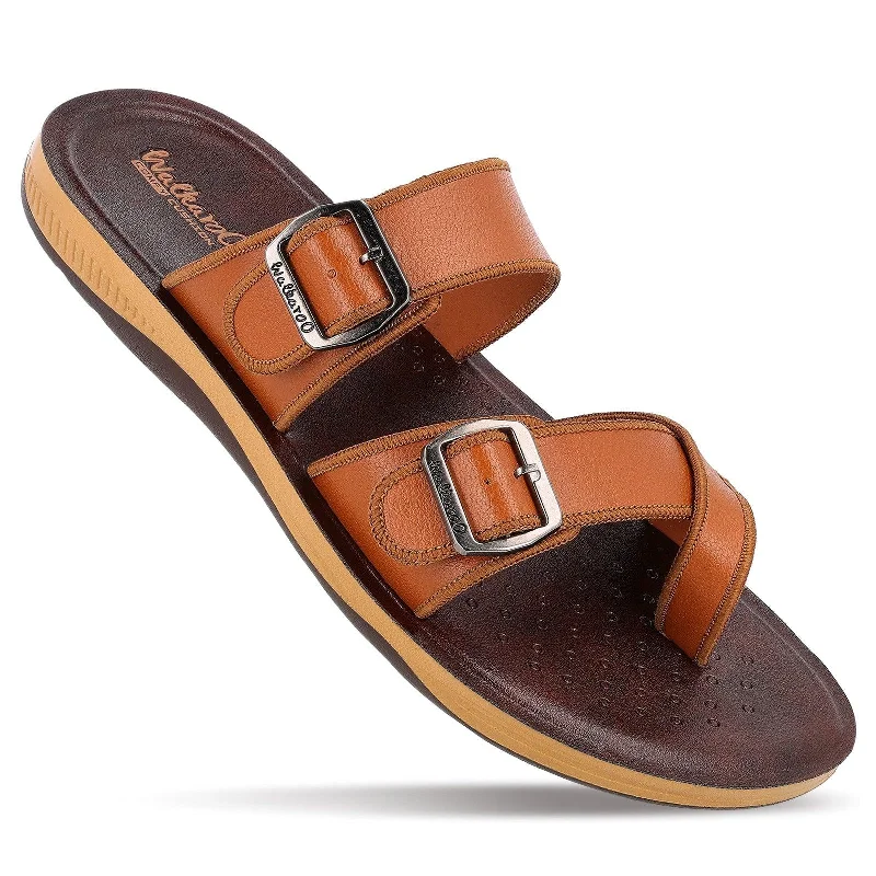 Men's sandals with a pointed toe for a stylish lookMen's Daily Wear Sandals- WE1341 Brown Men's sandals with a pointed toe for a stylish lookMen's Daily Wear Sandals- WE1341 Brown