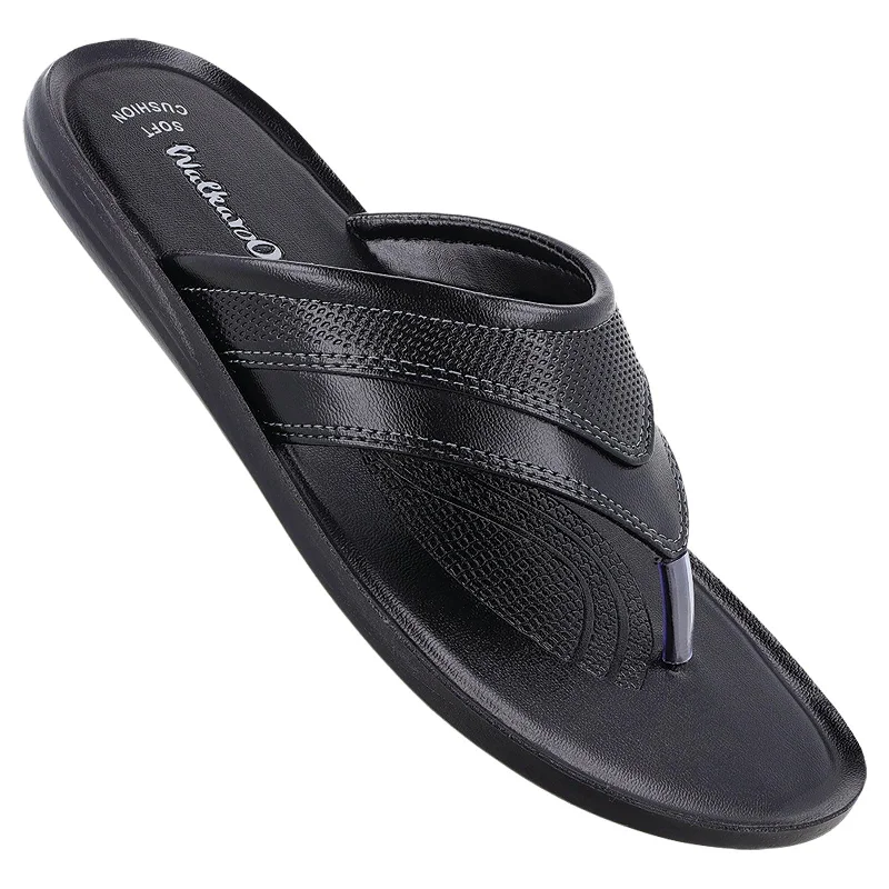 Men's sandals with a removable insole for cleaningWalkaroo Men Sandals - WG5111 Black Men's sandals with a removable insole for cleaningWalkaroo Men Sandals - WG5111 Black