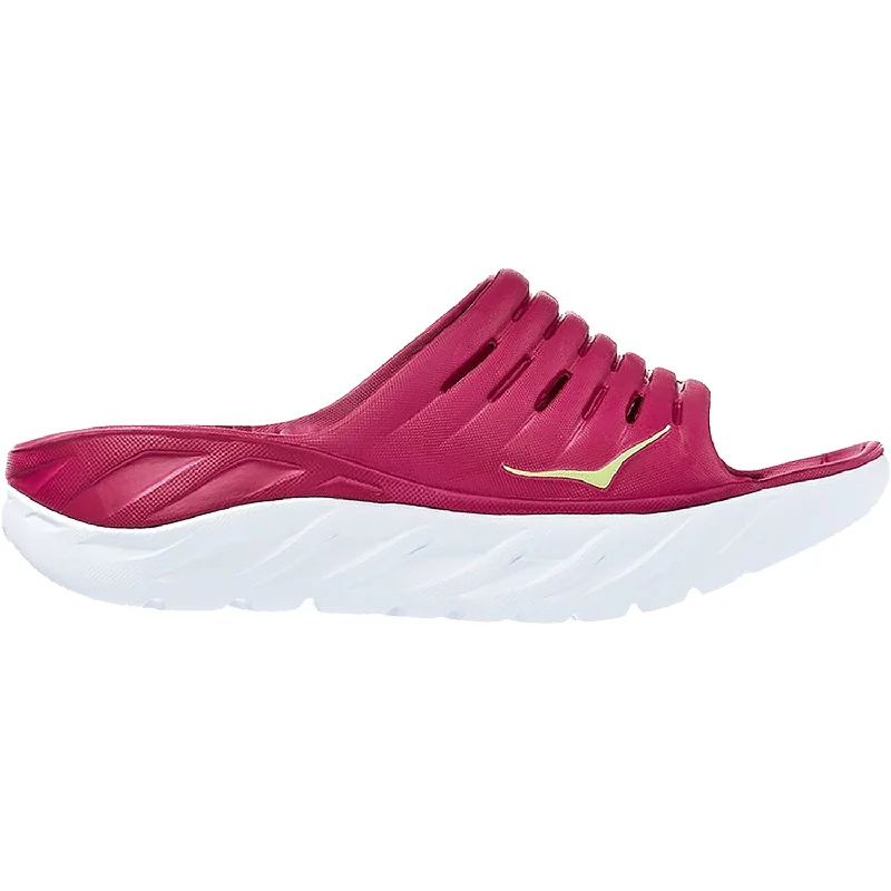 Men's sandals with a padded heelWomen's Hoka Ora Recovery Slide Festival Fuchsia EVA Men's sandals with a padded heelWomen's Hoka Ora Recovery Slide Festival Fuchsia EVA