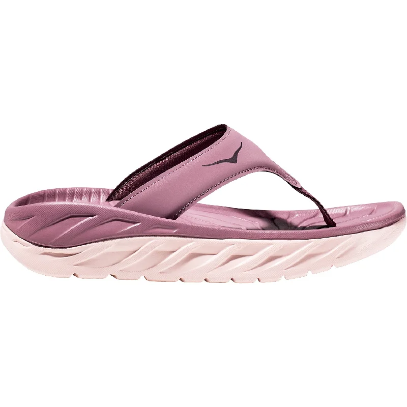 Waterproof men's sandals for water activitiesWomen's Hoka Ora Recovery Flip Wistful Mauve/Peach Fabric Waterproof men's sandals for water activitiesWomen's Hoka Ora Recovery Flip Wistful Mauve/Peach Fabric