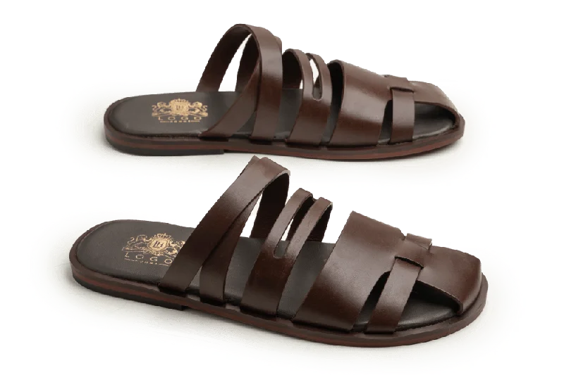 Slipper - boot style men's slippers for cold feetLOGO 7859 BRA