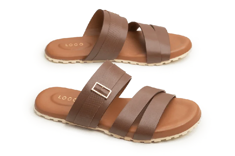 Men's slippers with a non - slip outsole for safetyLOGO 7860 BRA