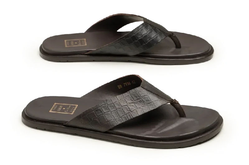 Slipper - boot style men's slippers for cold feetLOGO 7936 BRA