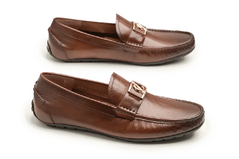 Men's casual shoes with a rubber toe cap for protectionLOGO 9275 BRA