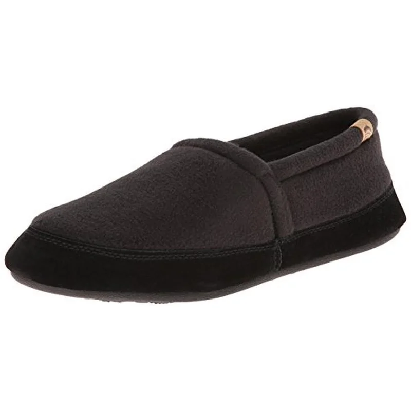 Men's slippers with a removable insole for cleaningAcorn Mens Moc Fleece Slip On Loafer Slippers Men's slippers with a removable insole for cleaningAcorn Mens Moc Fleece Slip On Loafer Slippers