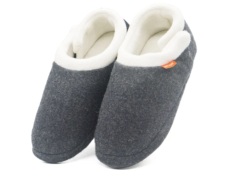 Men's slippers with a padded collar for comfortArchline Mens Closed Toe Comfortable Orthotic Slippers Men's slippers with a padded collar for comfortArchline Mens Closed Toe Comfortable Orthotic Slippers