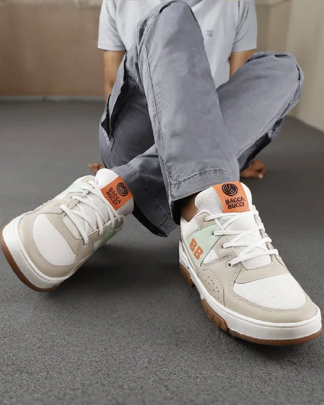 Men's casual shoes with a thick sole for added heightBacca Bucci Groove Low Top Sneakers Men's casual shoes with a thick sole for added heightBacca Bucci Groove Low Top Sneakers