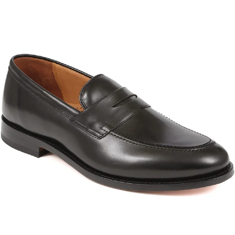 Men's loafers with a moc - toe designBarcelona Leather Loafers - BARCELONA2 / 324 404