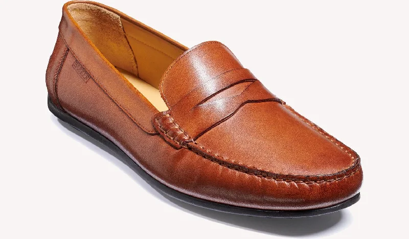 Men's casual shoes with a soft insole for cushioningBarker Jamie Loafers Shoe - Cedar Hand Painted Men's casual shoes with a soft insole for cushioningBarker Jamie Loafers Shoe - Cedar Hand Painted