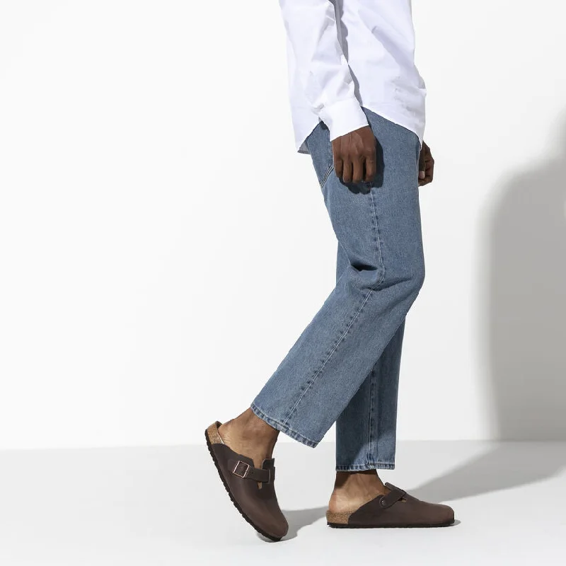 Men's casual shoes with a low - profile designBoston NU Oiled Leather - Habana