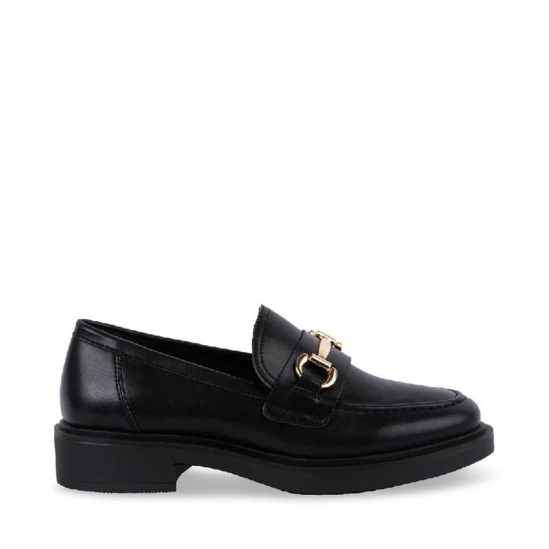 Men's loafers with a cushioned footbedBRIGHT BLACK