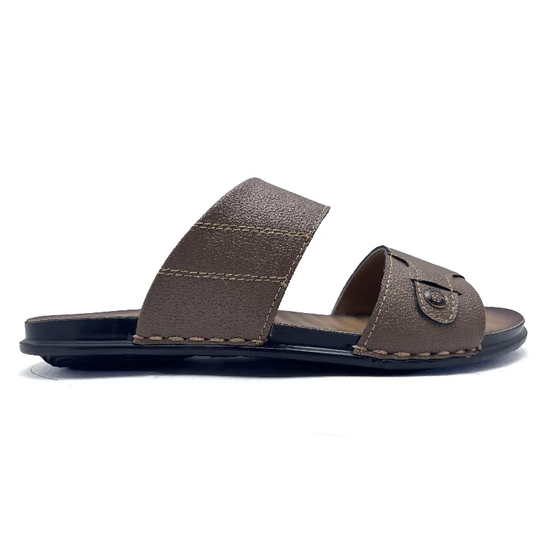 Men's slippers with a memory foam insoleBrown Casual Slipper