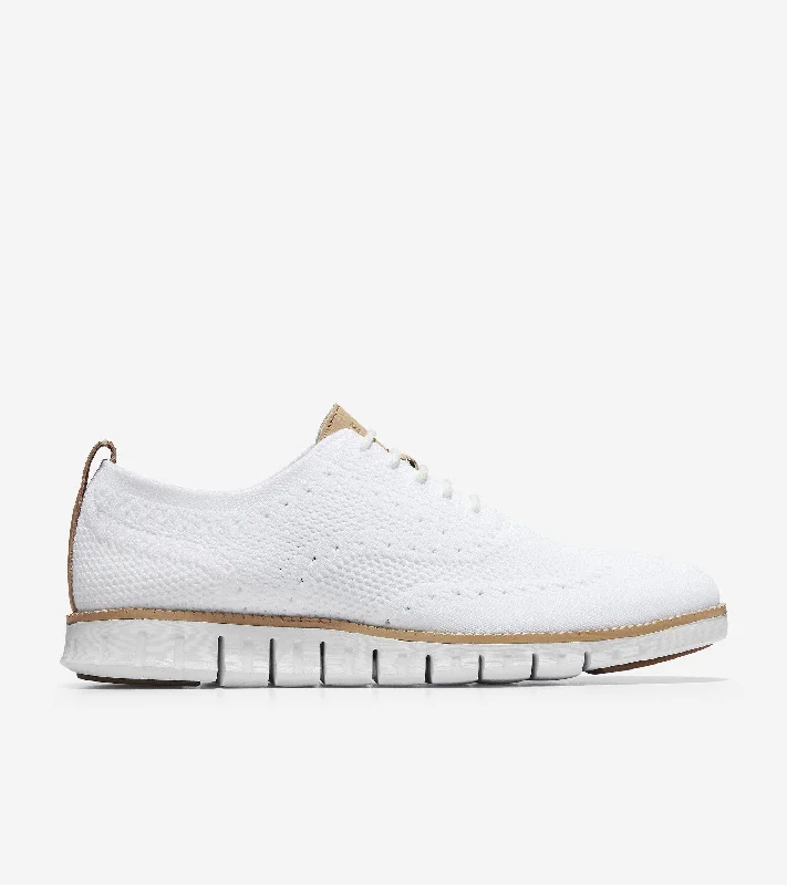 Brogue - perforated men's Oxfords for a traditional lookMen's ZERØGRAND Stitchlite Wingtip Oxfords Brogue - perforated men's Oxfords for a traditional lookMen's ZERØGRAND Stitchlite Wingtip Oxfords