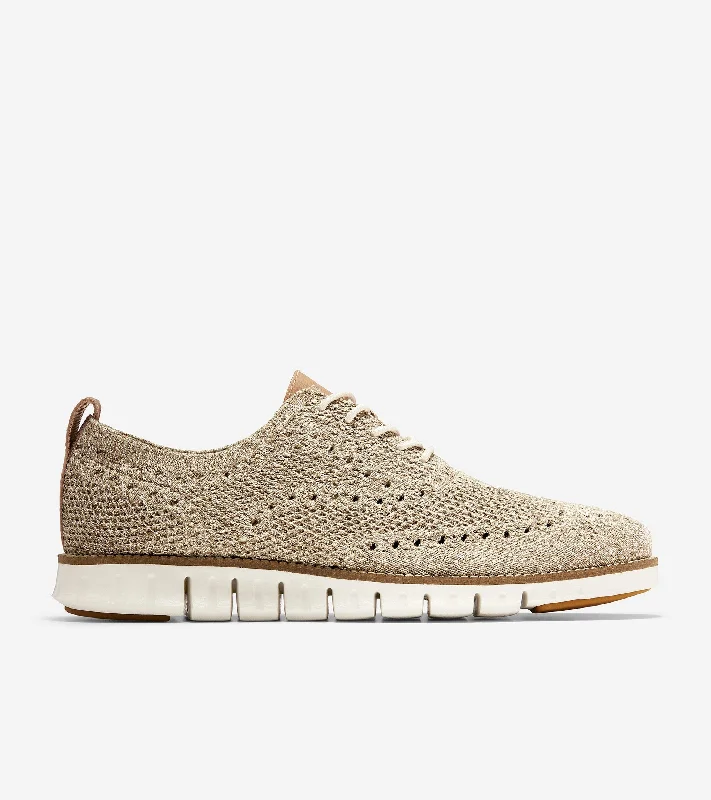 Men's Oxford shoes with a polished leather finishMen's ZERØGRAND Stitchlite Wingtip Oxfords Men's Oxford shoes with a polished leather finishMen's ZERØGRAND Stitchlite Wingtip Oxfords