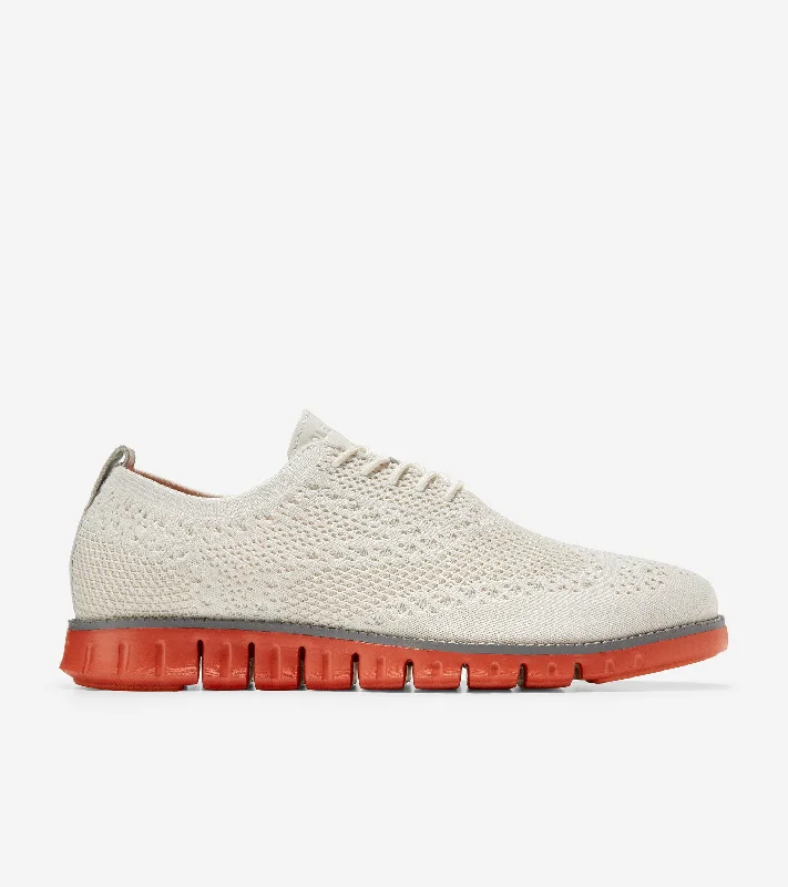 Men's Oxford shoes with a smooth leather upper and a leather soleMen's ZERØGRAND Stitchlite Oxfords Men's Oxford shoes with a smooth leather upper and a leather soleMen's ZERØGRAND Stitchlite Oxfords