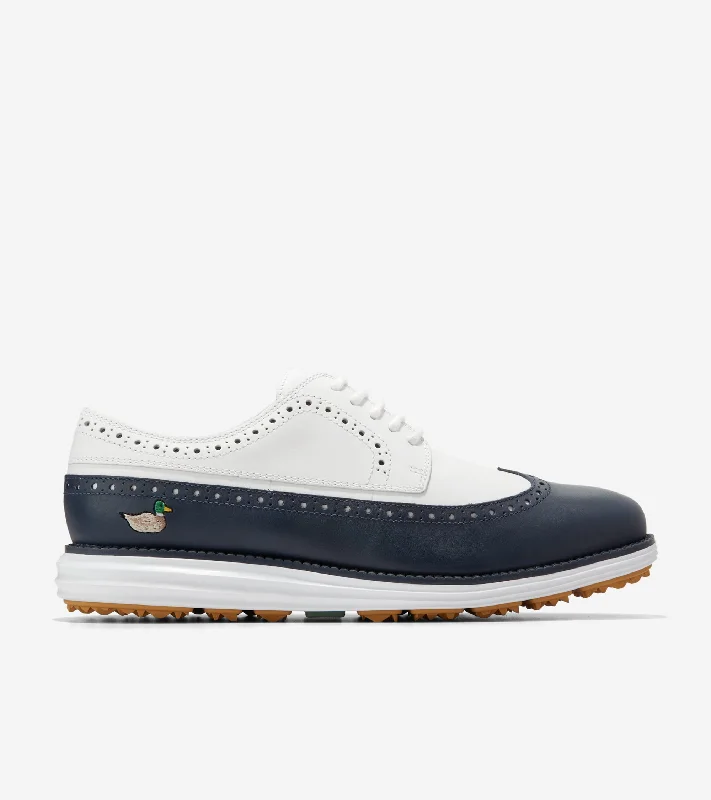 Men's Oxfords with a perforated leather strap for ventilationMen's ØriginalGrand Wingtip Oxford Golf Shoe Men's Oxfords with a perforated leather strap for ventilationMen's ØriginalGrand Wingtip Oxford Golf Shoe