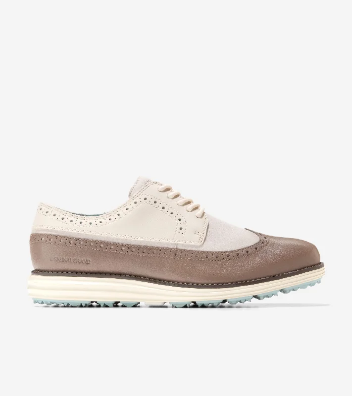 Men's Oxford shoes with a double - buckle strapMen's ØriginalGrand Wingtip Oxford Golf Shoe Men's Oxford shoes with a double - buckle strapMen's ØriginalGrand Wingtip Oxford Golf Shoe