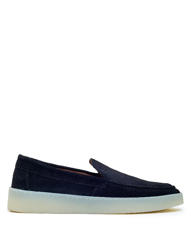 Men's loafers with a low - heeled designChad Suede Black