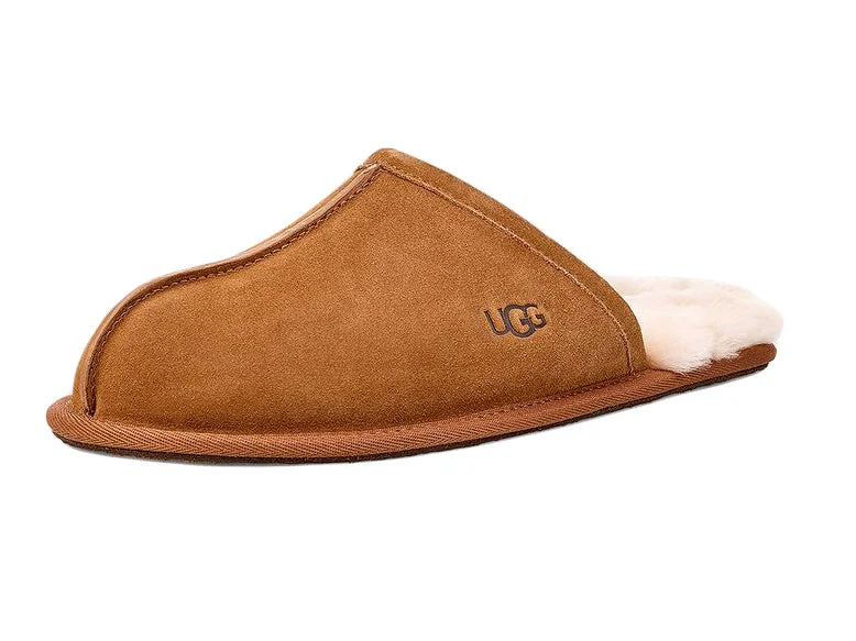 Men's slippers with a non - slip outsole for safetyUGG Men's Scuff Slipper