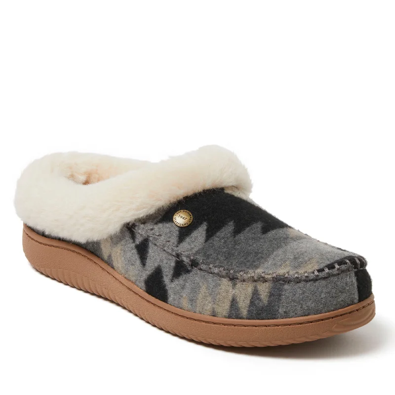 Men's slippers with a memory foam insoleDearfoams Men's Baro Clog Slipper